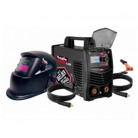  Soldador inverter MMA 200 Ah Cevik ULTRA200LCD + pantalla